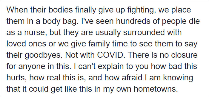 You Think Coronavirus Is Scary? This ICU Nurse’s Viral Post Shows It’s Worse Than You Imagine