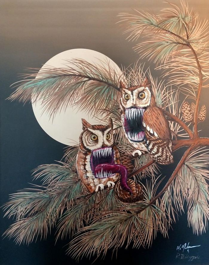 Old-Paintings-Added-Monsters-Christopher-Mcmahon