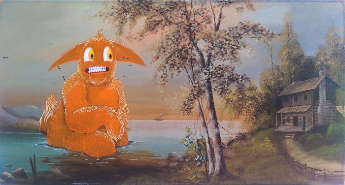 Old-Paintings-Added-Monsters-Christopher-Mcmahon
