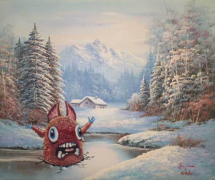 Old-Paintings-Added-Monsters-Christopher-Mcmahon