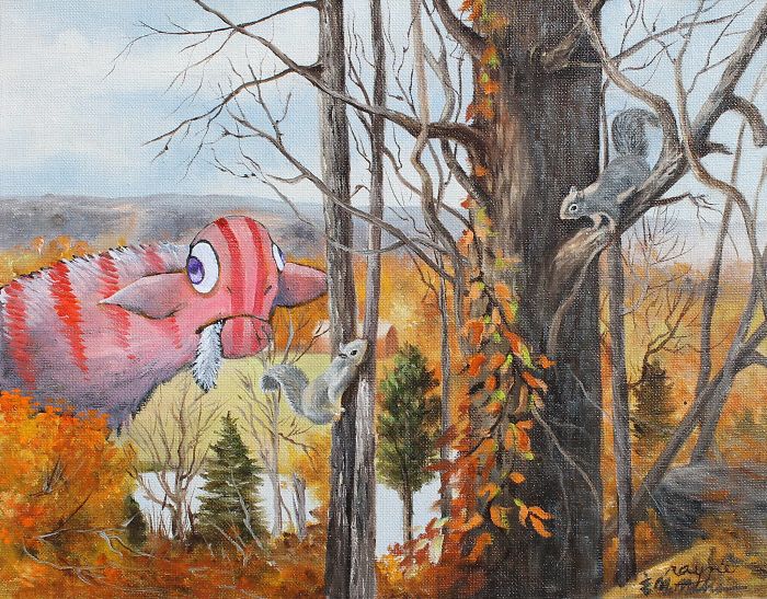 Old-Paintings-Added-Monsters-Christopher-Mcmahon