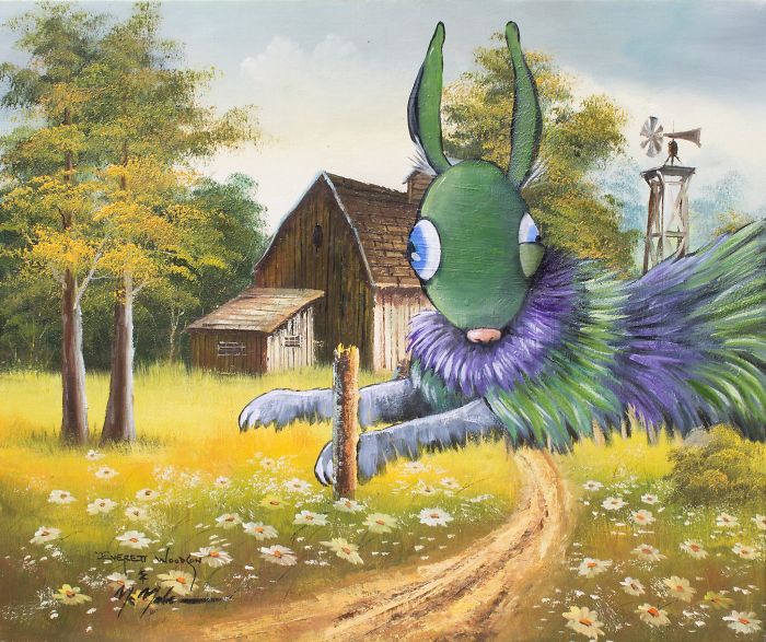 Old-Paintings-Added-Monsters-Christopher-Mcmahon