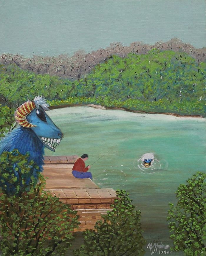 Old-Paintings-Added-Monsters-Christopher-Mcmahon