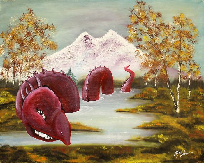 Old-Paintings-Added-Monsters-Christopher-Mcmahon