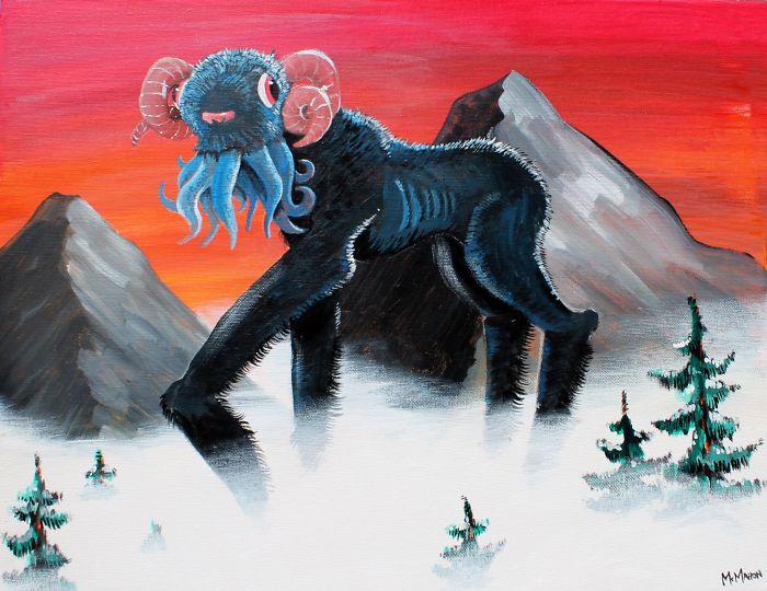Old-Paintings-Added-Monsters-Christopher-Mcmahon