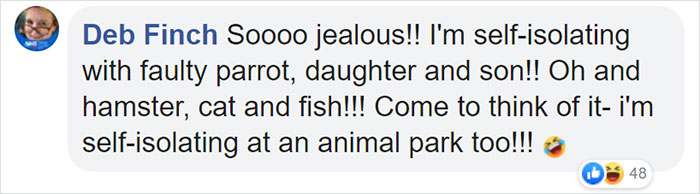 Zookeepers Self-Isolate In A UK Wildlife Park For 3 Months To Take Care Of Animals Zookeepers Self-Isolate In A UK Wildlife Park For 3 Months To Take Care Of Animals