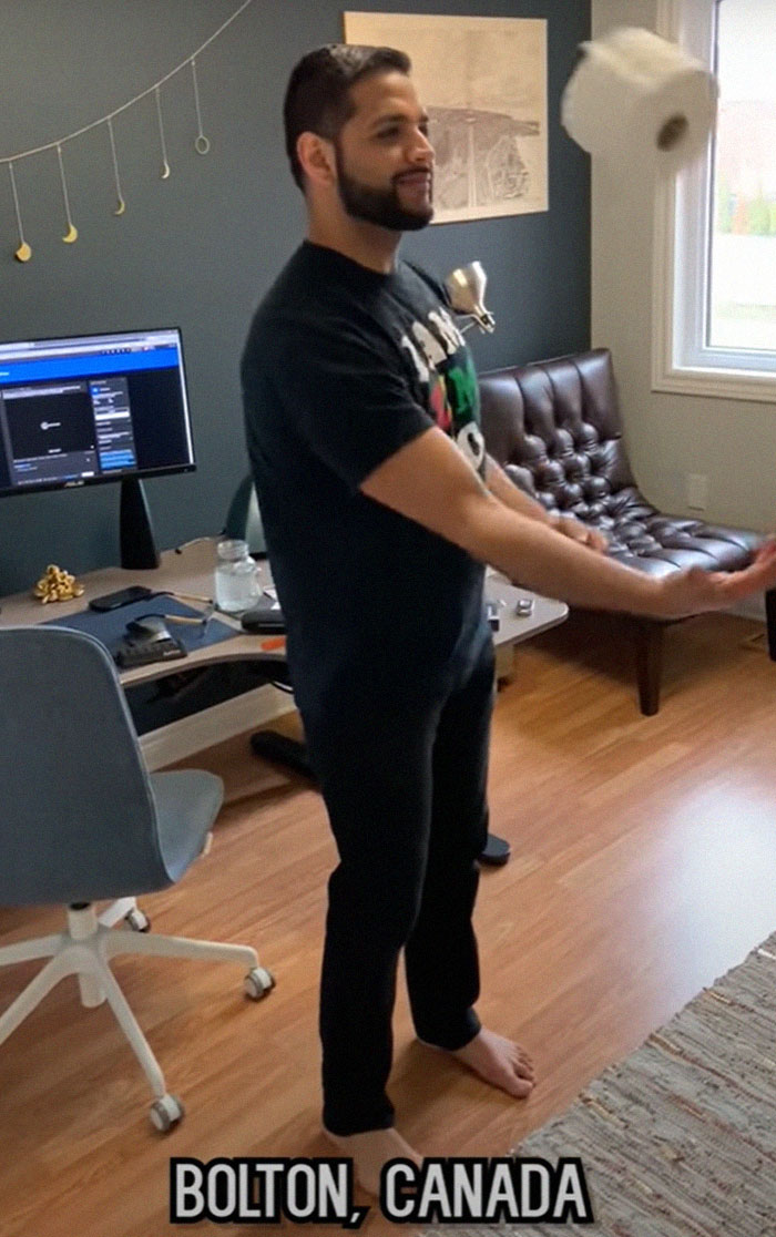 People From 50 Cities Across 30 Countries &ldquo;Passed&rdquo; Toilet Paper To Each Other