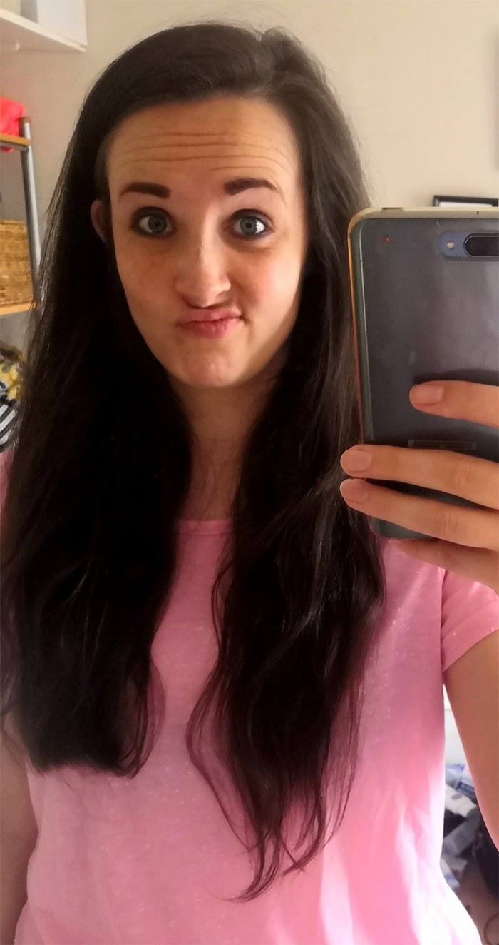 First Attempt At A Corona-Cut Literally Ended Up Like This Once I'd Dried It. Think I Might Have Missed Some Bits!