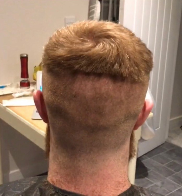 Lesson Learnt... Never Let Your Mrs Cut Your Hair Again 😂😂😂 This Is The Last Time I Go To The Quarantine Cuts Barbers