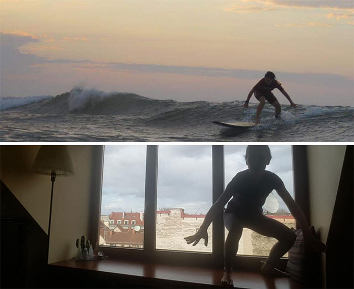 People-Recreate-Travel-Pictures-During-Quarantine