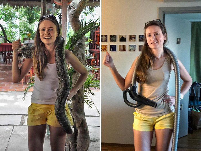 People-Recreate-Travel-Pictures-During-Quarantine