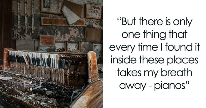 I Captured The Eerie Beauty Of Forgotten Pianos In Abandoned Places (21 Pics)