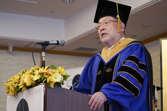 Japanese University Found A Genius Solution For Their Graduation Ceremony During The Coronavirus Pandemic