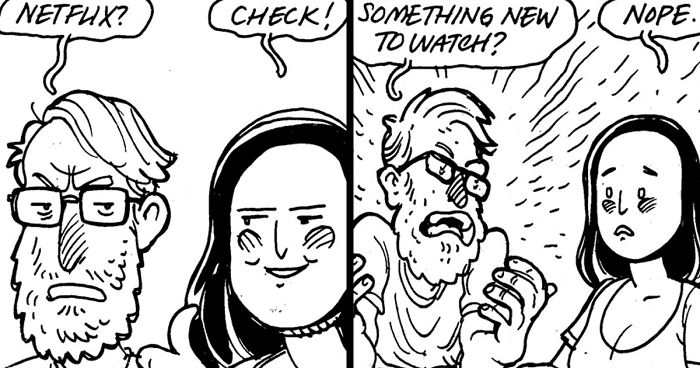 My Husband Draws Humorous Comics About Our Life In Lockdown And Other Families Might Relate (20 Pics)