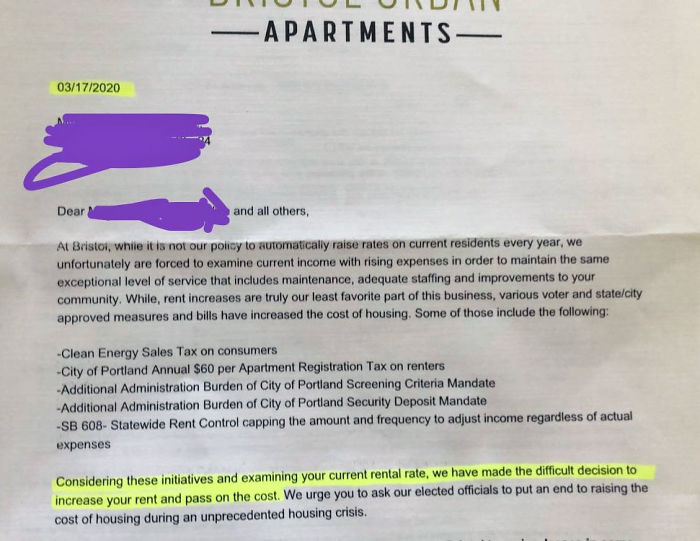 I Hate My Landlords. Right Now, In The Middle Of A Pandemic, They Happen To Decide It's Time To Raise Our Rent. Absolutely Unbelievable