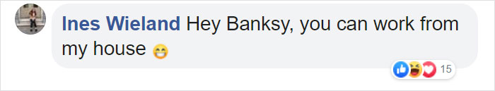 &ldquo;My Wife Hates It When I Work From Home&rdquo;, Banksy Reveals His Newest Work On Instagram