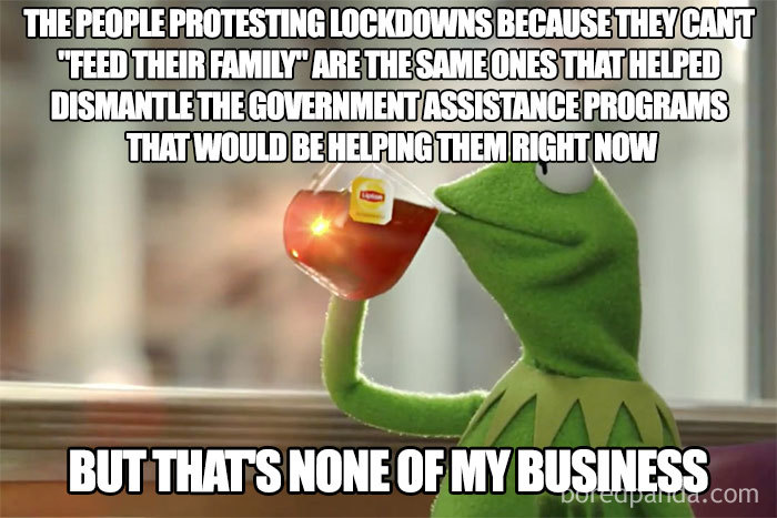 If Only There Was A Way Being Out Of Work For A Few Months Wouldn't Mean Starving.....