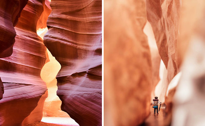 Travel Photographer Shoots Incredible Nature Photos With Household Items And Optical Illusions (12 Pics)