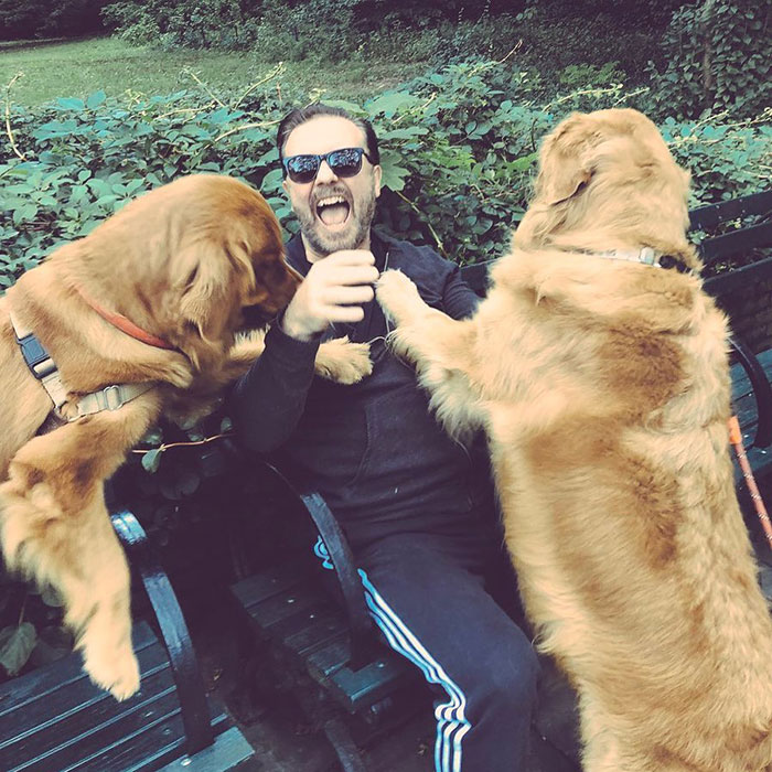 Ricky Gervais Slams These Celebrities Who Are Moaning About The Lockdown