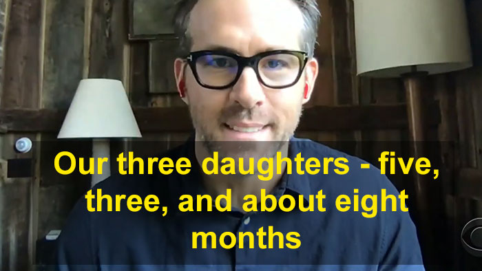 "I'm Mostly Drinking": Ryan Reynolds Shares What It's Like Quarantining With 5 Women In A Funny Interview