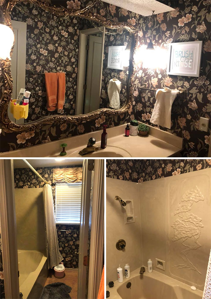 Couldn’t Miss The Opportunity To Show Off Our 80s Bathroom