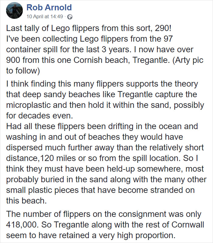 Man Takes Home 551lbs Of Trash From The Beach, Sorts It Out In His Backyard And Shares Interesting Finds Man Takes Home 551lbs Of Trash From The Beach, Sorts It Out In His Backyard And Shares Interesting Finds