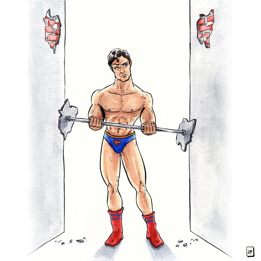 Exercise Like Superman