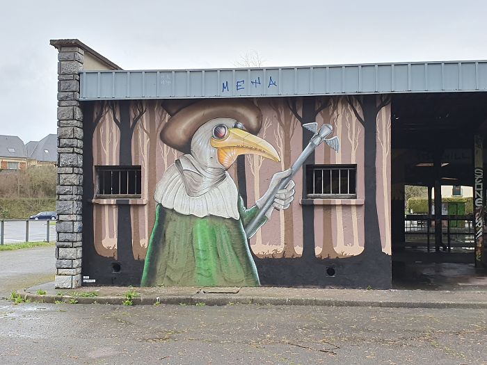 Lourdes ; France.pic From The Local Newspaper.artist :deco Xpression