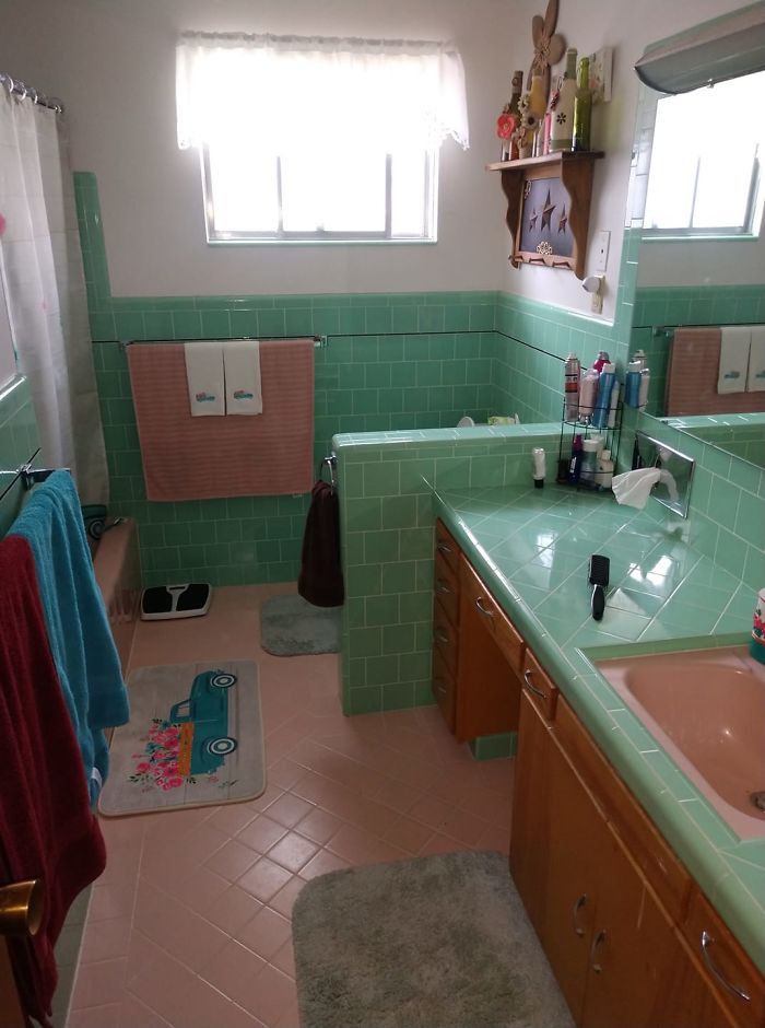 My Bathroom. People Either Love It Or Really Hate It