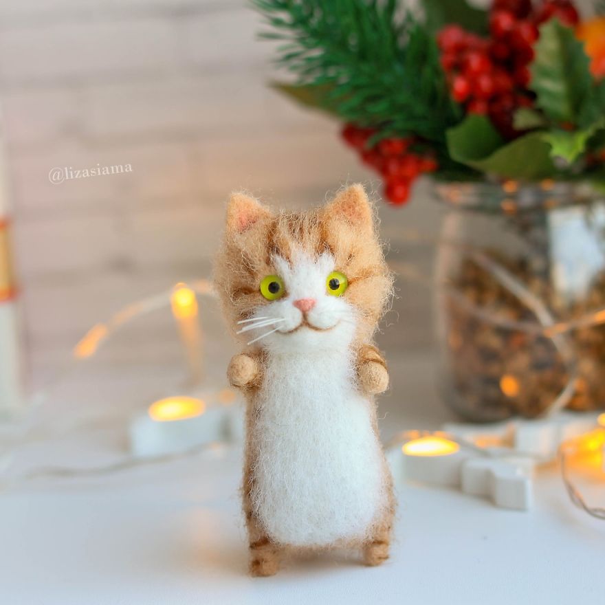 Russian Artist Produces Kittens Made Of Wool So Cute You Will Want One