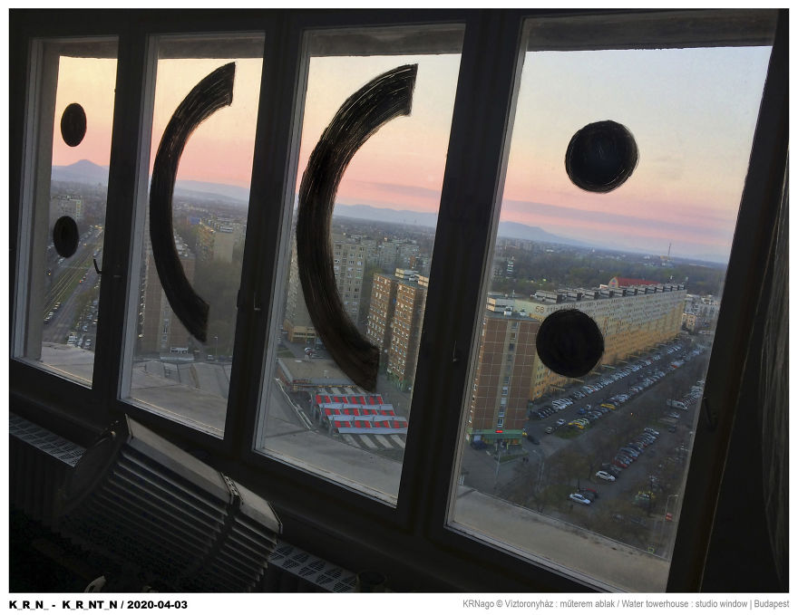 While I'm Stuck In Quarantine, I Started An Art Project On My Windows While I'm Stuck In Quarantine, I Started An Art Project On My Windows