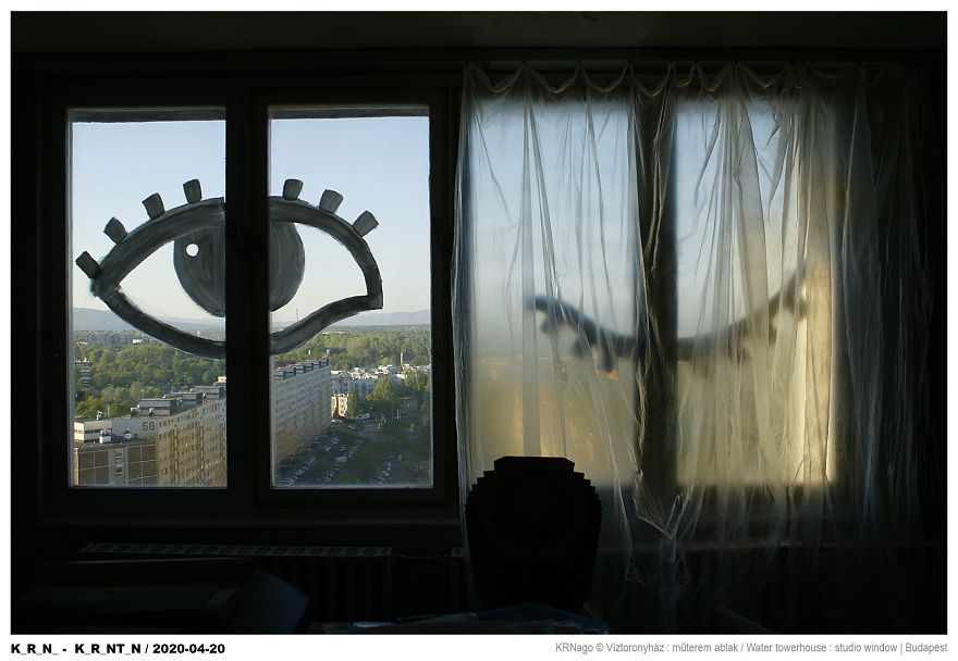 While I'm Stuck In Quarantine, I Started An Art Project On My Windows While I'm Stuck In Quarantine, I Started An Art Project On My Windows