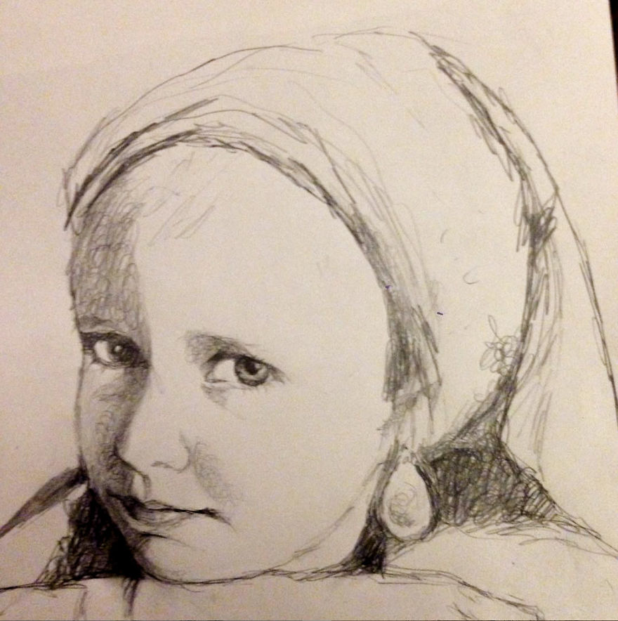 My Drawings And Paintings Of My Daughter My Drawings And Paintings Of My Daughter