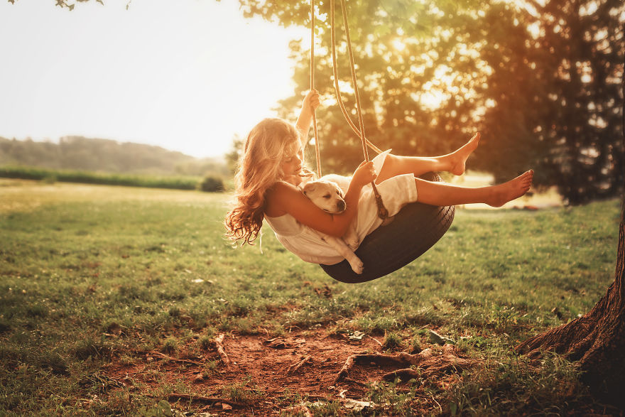 I Capture Children With Animals And Create Magical Moments.