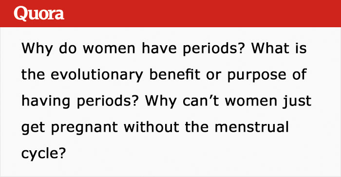 Someone Asks What's The Evolutionary Purpose Of Having Periods, And This Scientist Delivered An In-Depth Answer