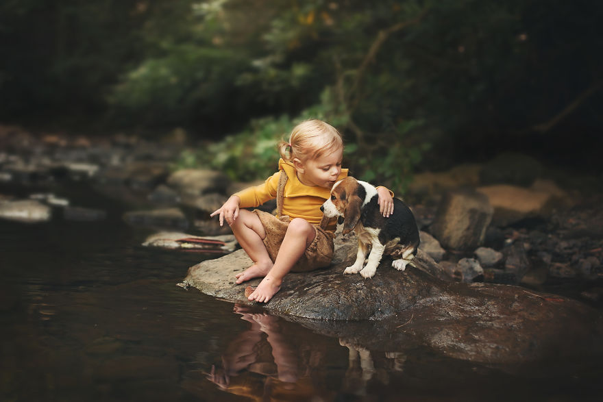 I Capture Children With Animals And Create Magical Moments.