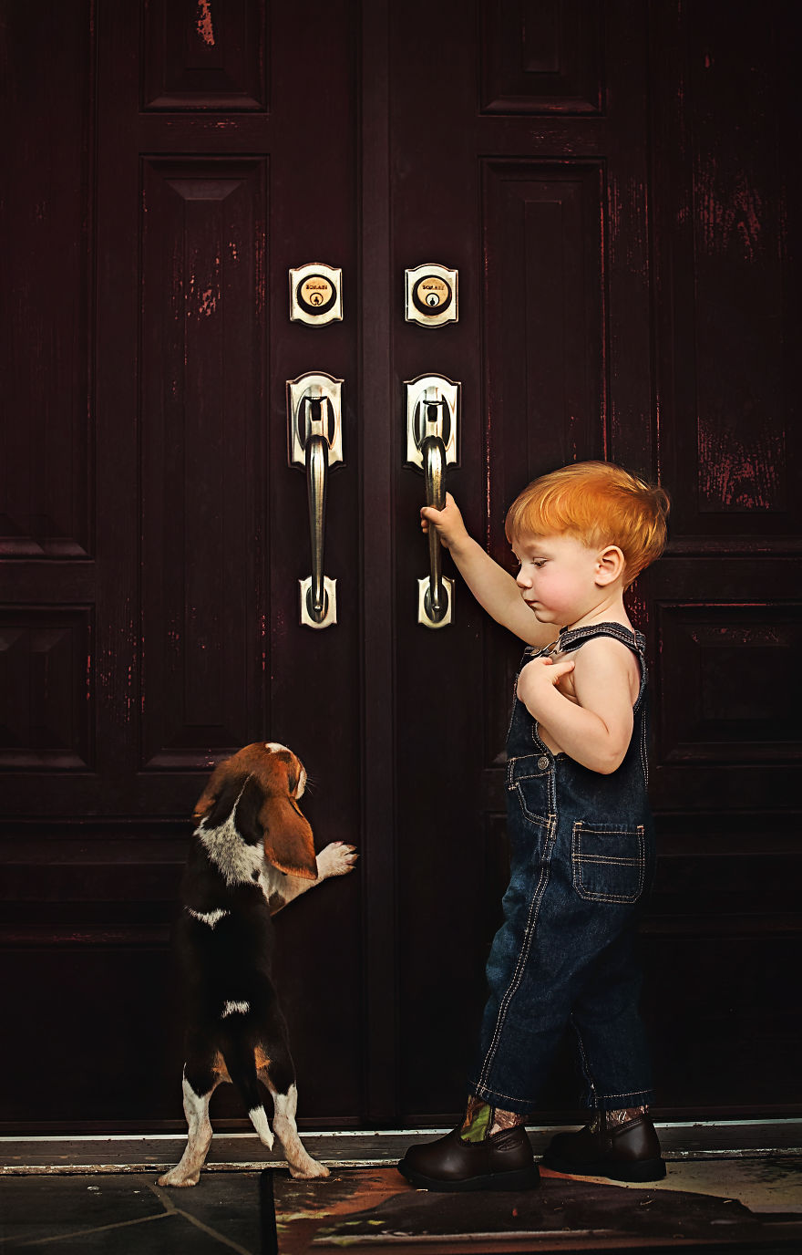 I Capture Children With Animals And Create Magical Moments.