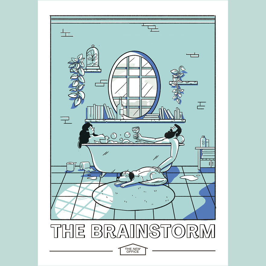 We Illustrate The Real Side Of Working From Home (7 Pics) We Illustrate The Real Side Of Working From Home (7 Pics)