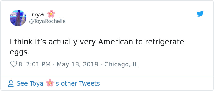 Americans Realize That Almost All Of The Rest Of The World Do Not Buy Refrigerated Eggs And A TikToker Explains Why Americans Realize That Almost All Of The Rest Of The World Do Not Buy Refrigerated Eggs And A TikToker Explains Why