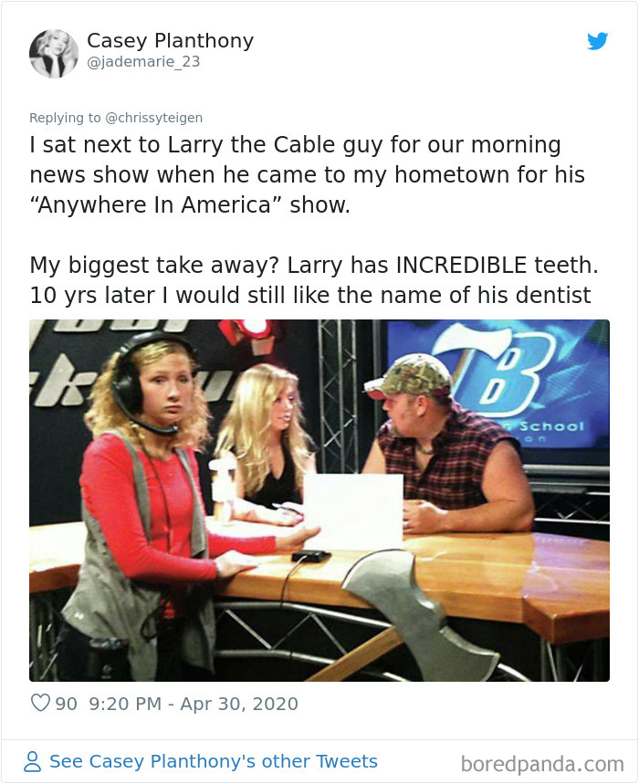 People-Share-Their-1-Minute-Of-Fame-Stories-Chrissy-Teigen