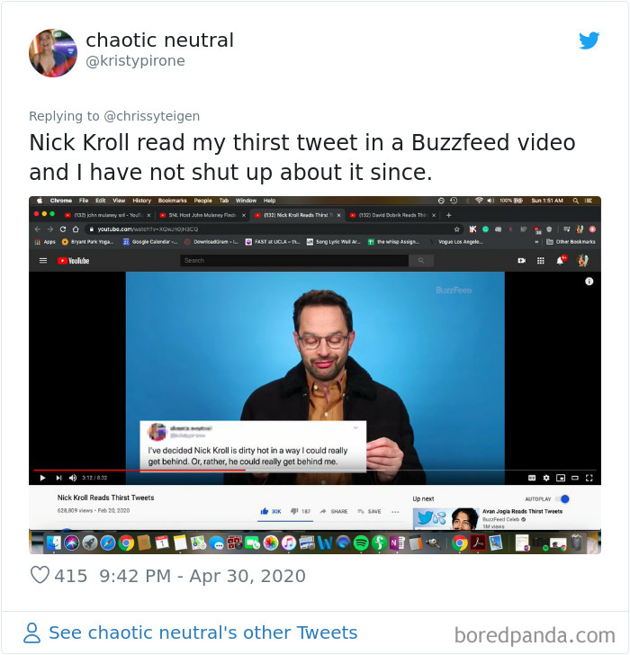 People-Share-Their-1-Minute-Of-Fame-Stories-Chrissy-Teigen