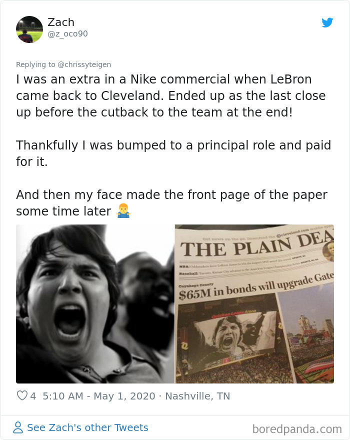 People-Share-Their-1-Minute-Of-Fame-Stories-Chrissy-Teigen