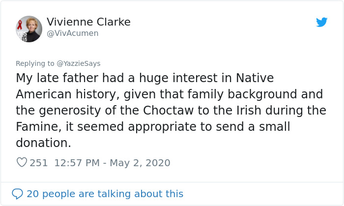Native Americans Send Ireland $170 As 1845 Famine Aid, Ireland Gives Back By Fueling $2.9M COVID-19 Relief Fund In 2020 Native Americans Send Ireland $170 As 1845 Famine Aid, Ireland Gives Back By Fueling $2.9M COVID-19 Relief Fund In 2020