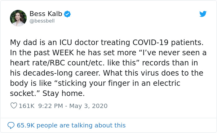Planning To Go To A Beach Or Nail Salon? Twitter Thread Of ICU Doctor's Daughter Might Change Your Mind Planning To Go To A Beach Or Nail Salon? Twitter Thread Of ICU Doctor's Daughter Might Change Your Mind