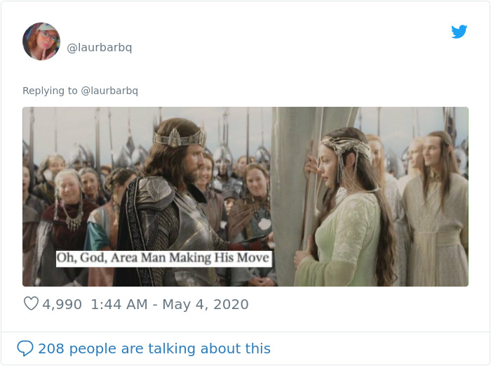 Person Matches Scenes From 'The Lord Of The Rings' To Funny Headlines From 'The Onion' And Fans Find It Hilarious Person Matches Scenes From 'The Lord Of The Rings' To Funny Headlines From 'The Onion' And Fans Find It Hilarious