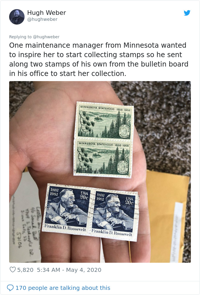 11Y.O Girl Befriends Mail Carrier By Sending Letters, Teaches Everyone The Importance Of Human Connection During These Tough Times