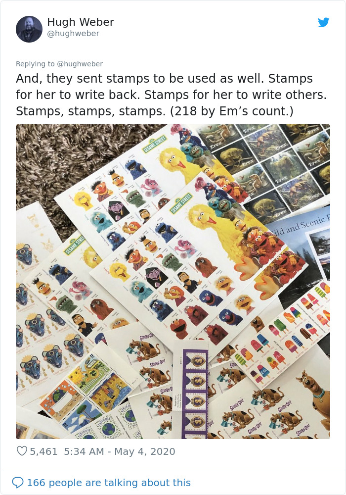 11Y.O Girl Befriends Mail Carrier By Sending Letters, Teaches Everyone The Importance Of Human Connection During These Tough Times