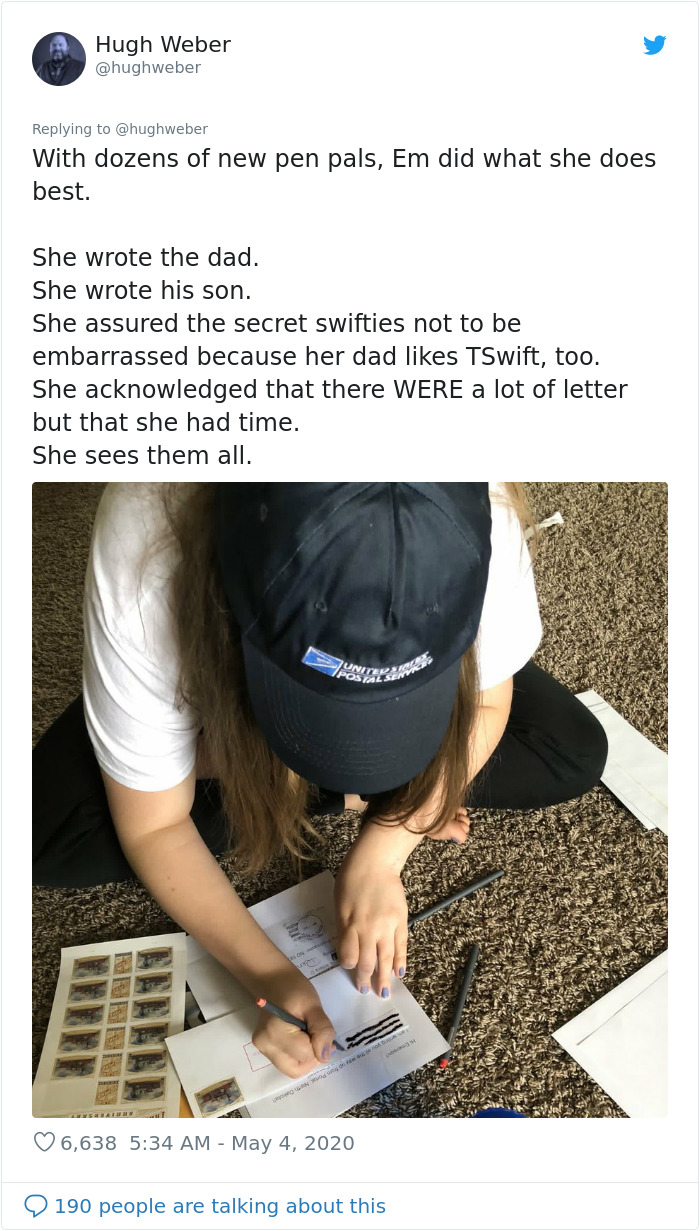 11Y.O Girl Befriends Mail Carrier By Sending Letters, Teaches Everyone The Importance Of Human Connection During These Tough Times 11Y.O Girl Befriends Mail Carrier By Sending Letters, Teaches Everyone The Importance Of Human Connection During These Tough Times