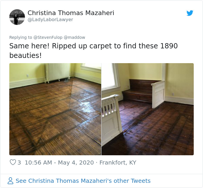 After City Hall Renovation Unveils A Stunning Early 20th Century Tiled Floor, People Start Sharing Their Own Unexpected Discoveries As Well After City Hall Renovation Unveils A Stunning Early 20th Century Tiled Floor, People Start Sharing Their Own Unexpected Discoveries As Well