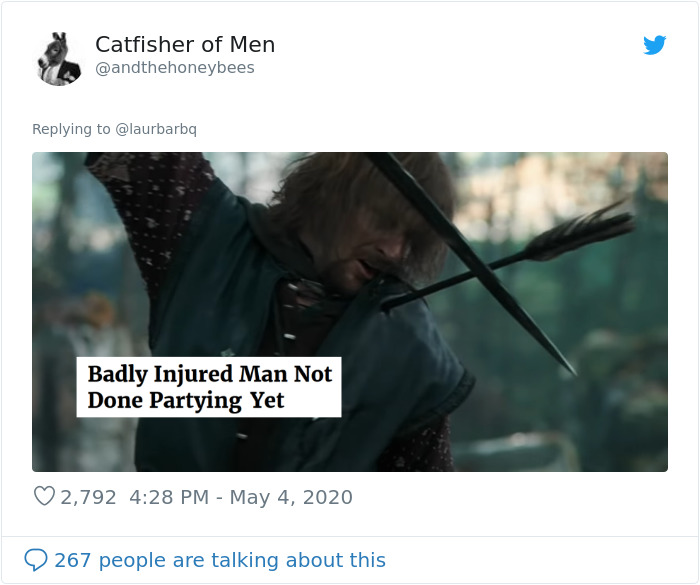Person Matches Scenes From 'The Lord Of The Rings' To Funny Headlines From 'The Onion' And Fans Find It Hilarious Person Matches Scenes From 'The Lord Of The Rings' To Funny Headlines From 'The Onion' And Fans Find It Hilarious